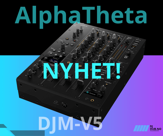 Nyhet! Alphatheta DJM-V5 DJ Mikser. - DJ Hub.NO