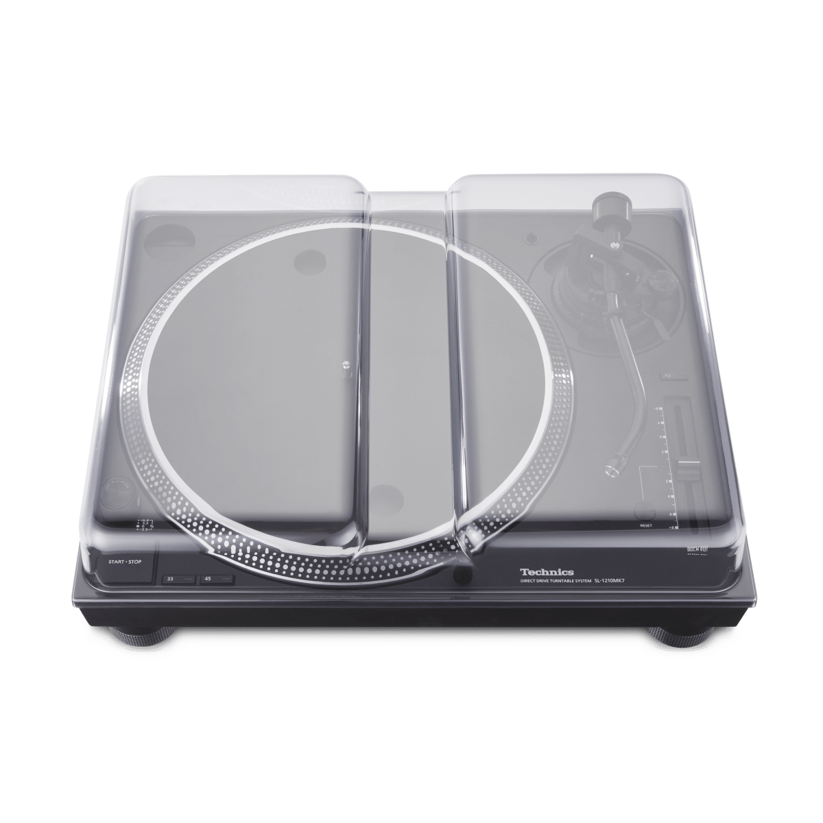 Decksaver til Technics SL-12, 120 (Mk1-Mk5) & Pioneer PLX1000