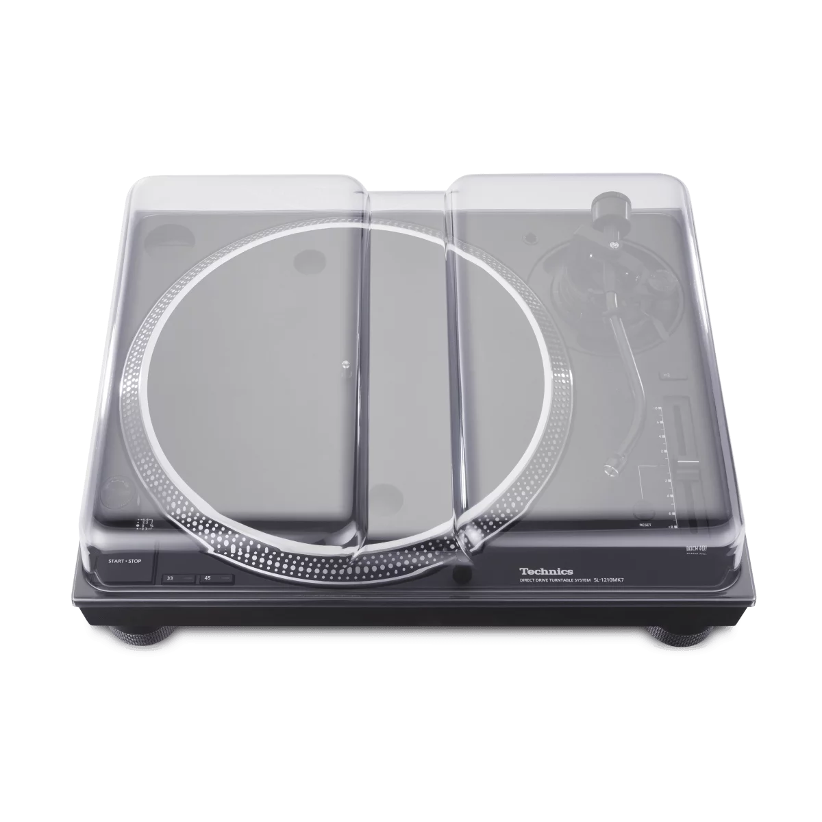 Decksaver til platespiller - Technics SL1210 , SL1200 , Pioneer PLX-1000 mfl