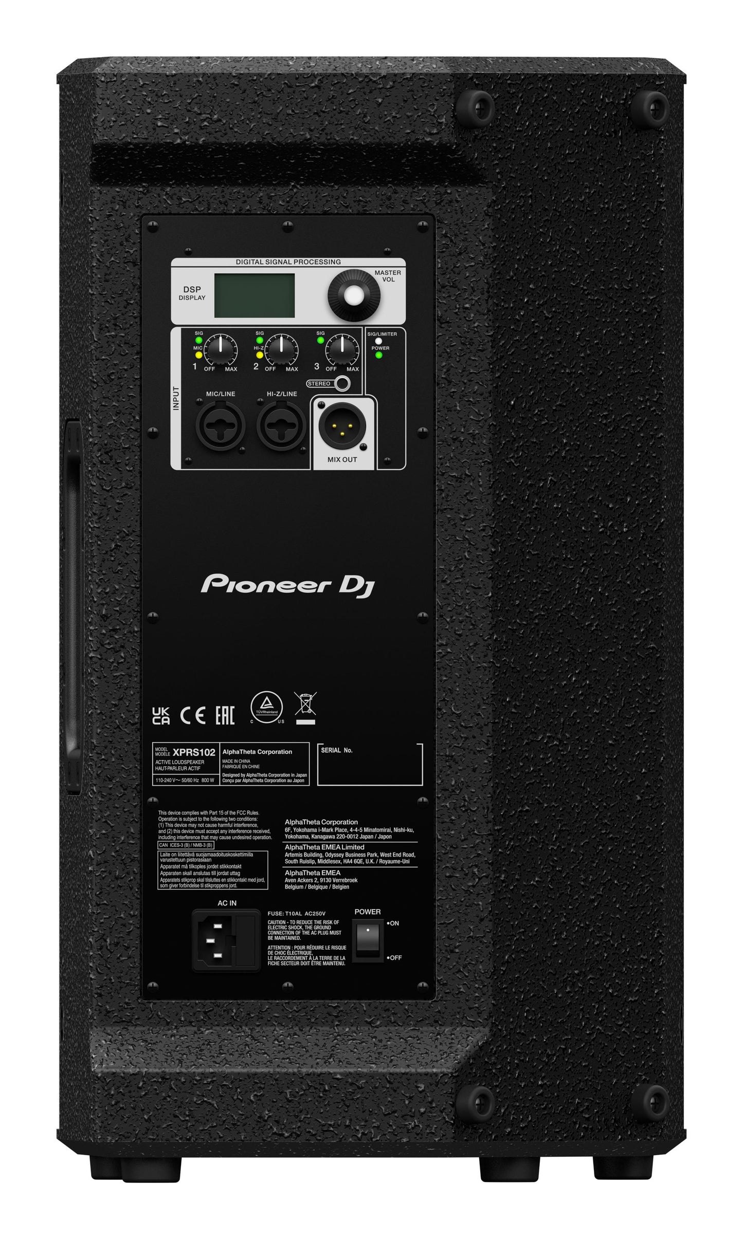 Pioneer Pro Audio XPRS102
