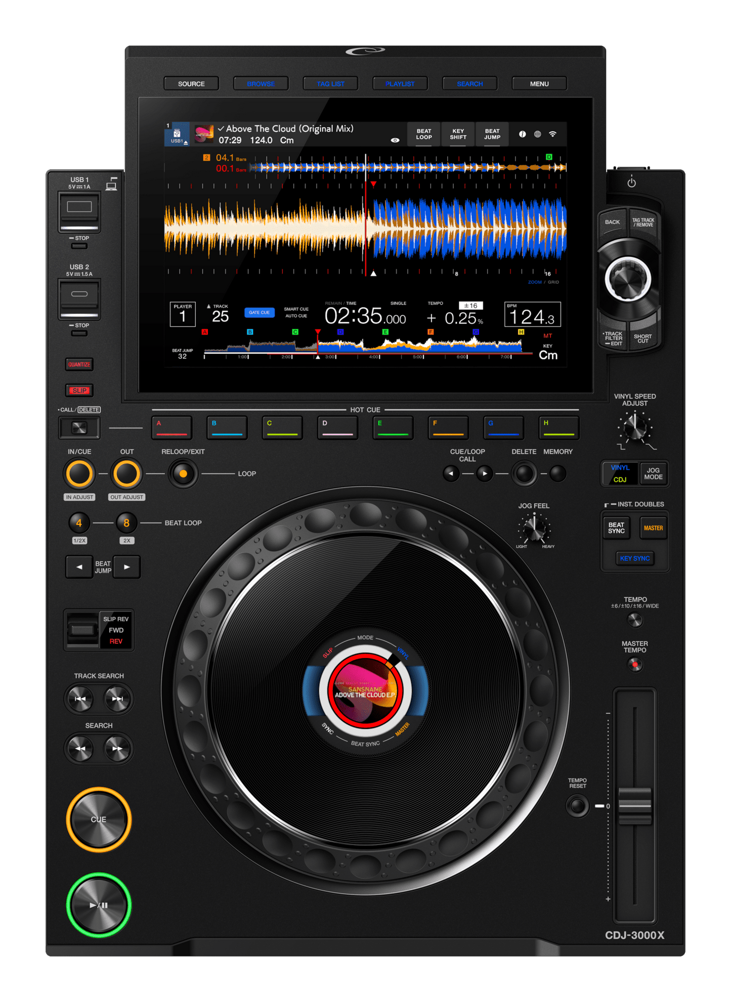 AlphaTheta CDJ - 3000X - DJ Hub.NO