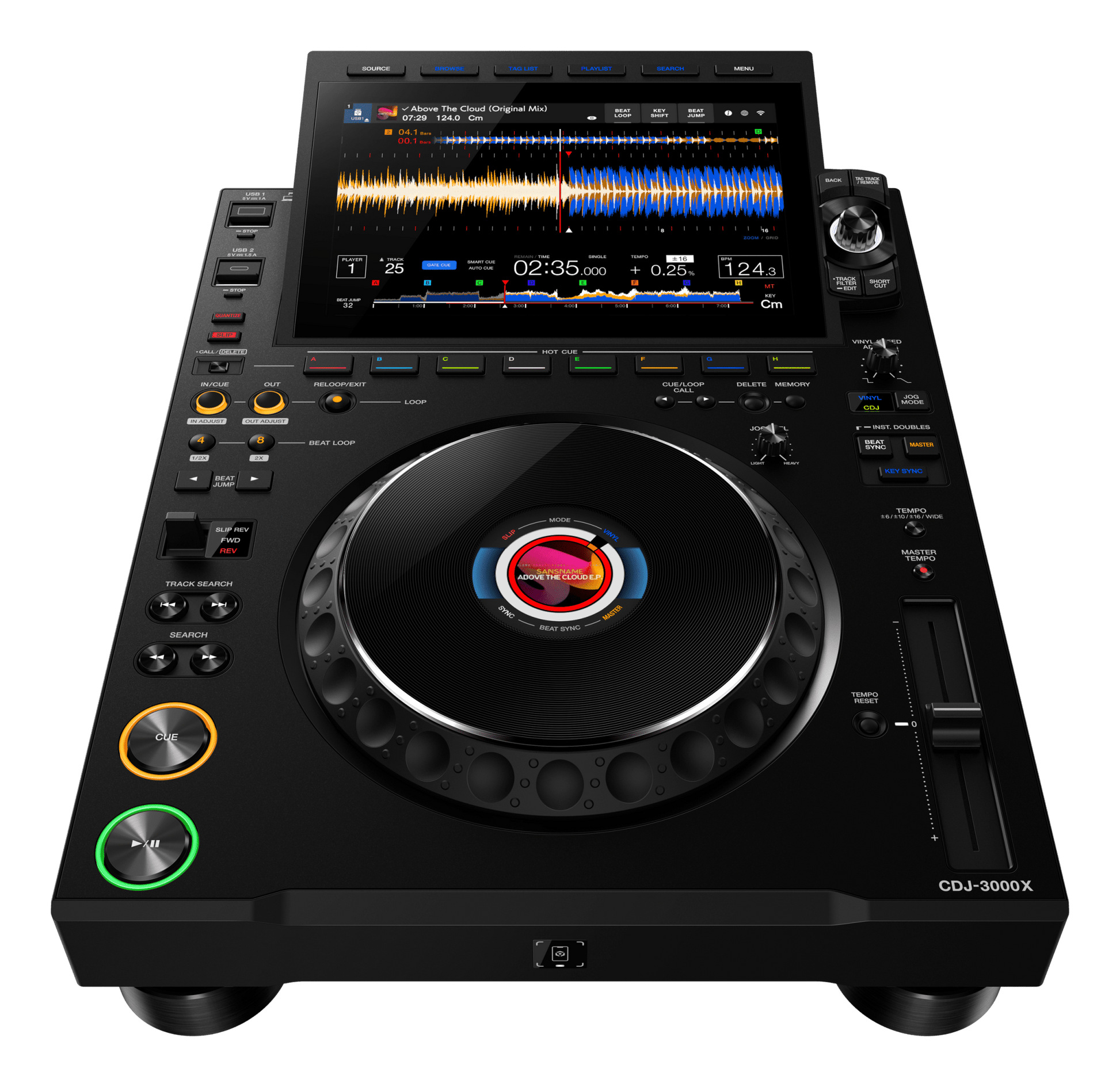 AlphaTheta CDJ - 3000X - DJ Hub.NO