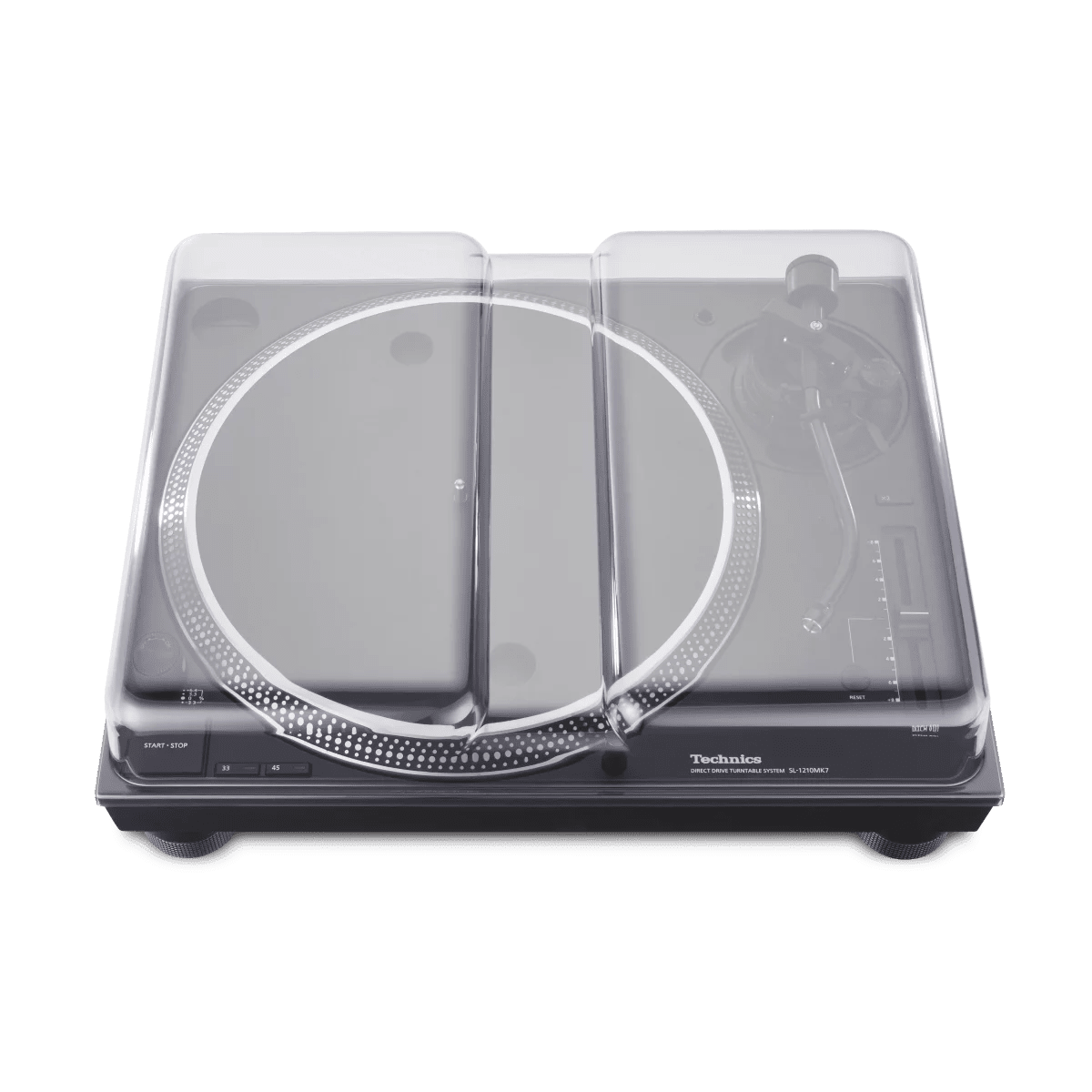 Decksaver til platespiller - Technics SL1210 , SL1200 , Pioneer PLX - 1000 mfl - DJ Hub.NO