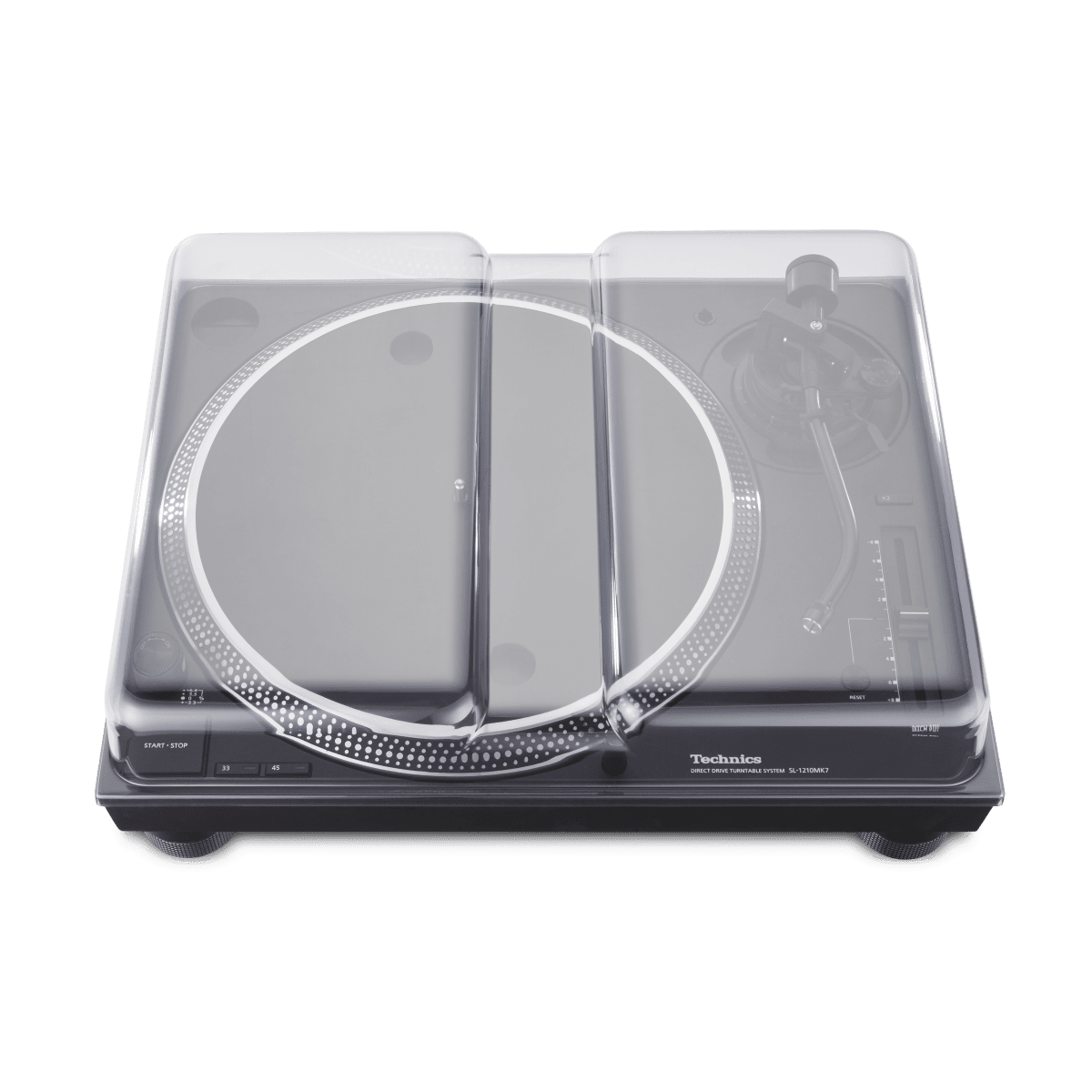 Decksaver til Technics SL - 12, 120 (Mk1 - Mk5) & Pioneer PLX1000 - DJ Hub.NO