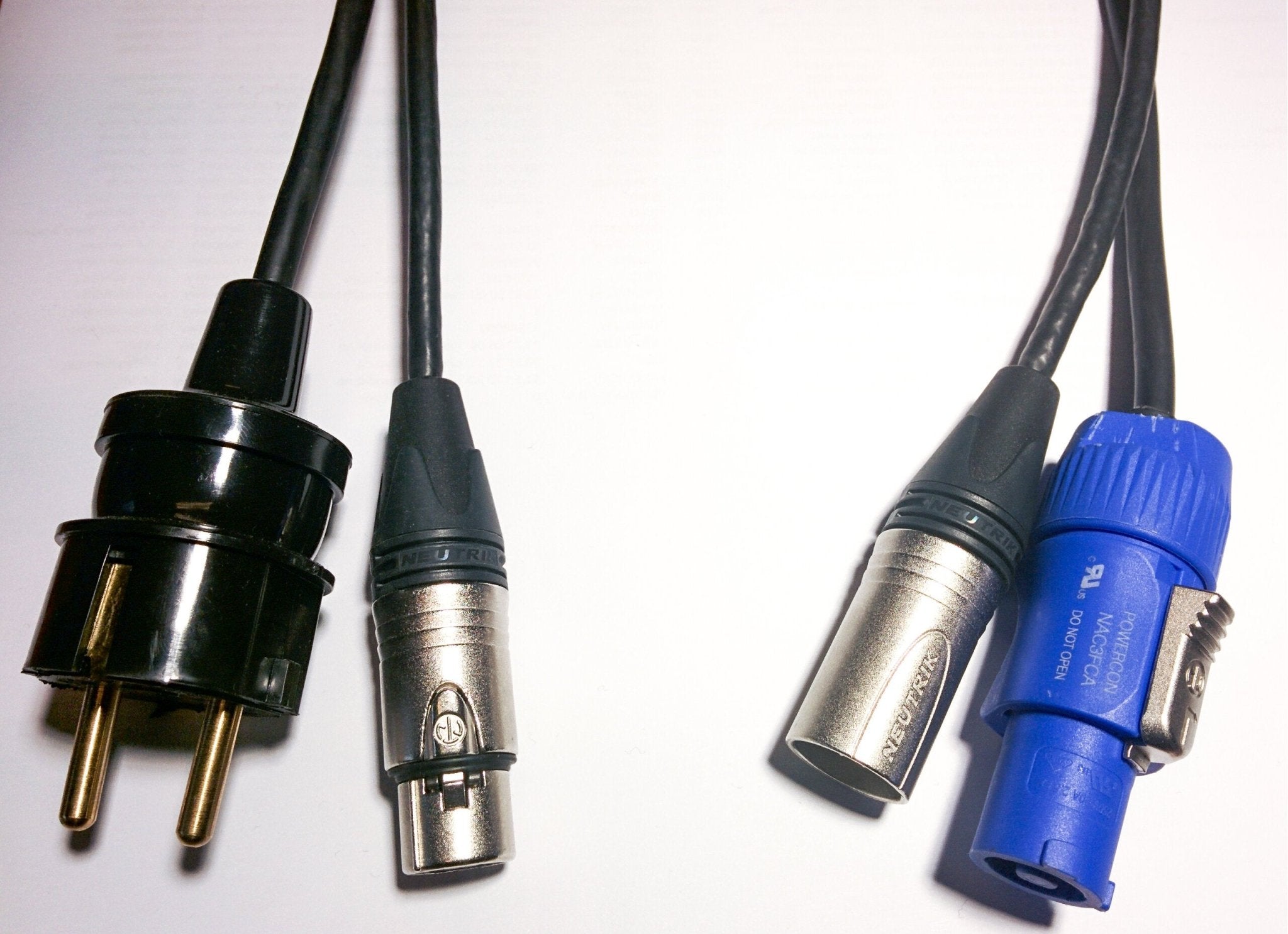 FS Hybrid, Shuko+XLR - Power+XLR - DJ Hub.NO