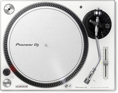 Pioneer DJ PLX - 500 Platespiller, Hvit - DJ Hub.NO