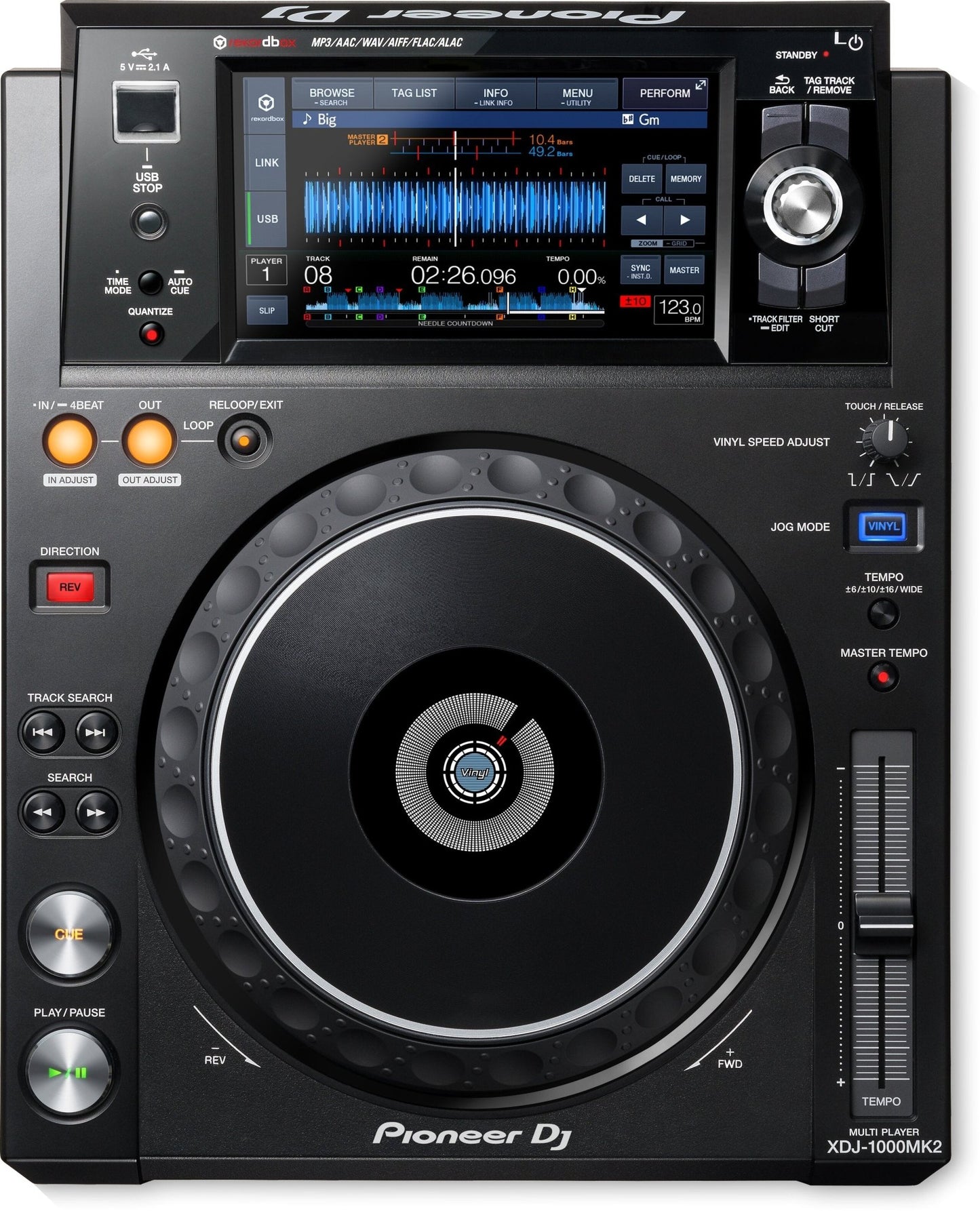 Pioneer DJ XDJ - 1000MK2 - DJ Hub.NO