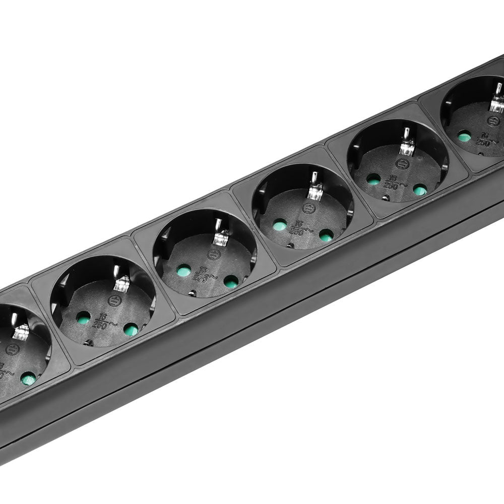 Power Strip 6 - way | 5m - DJ Hub.NO