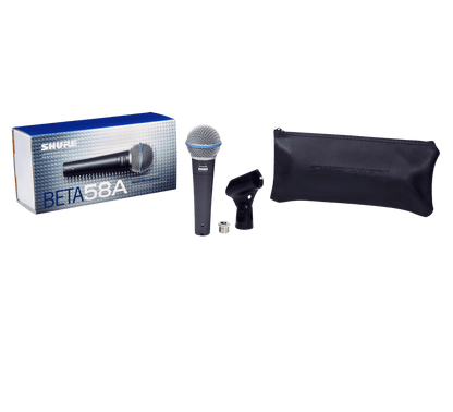 Shure Beta 58A Dynamic Mic - DJ Hub.NO