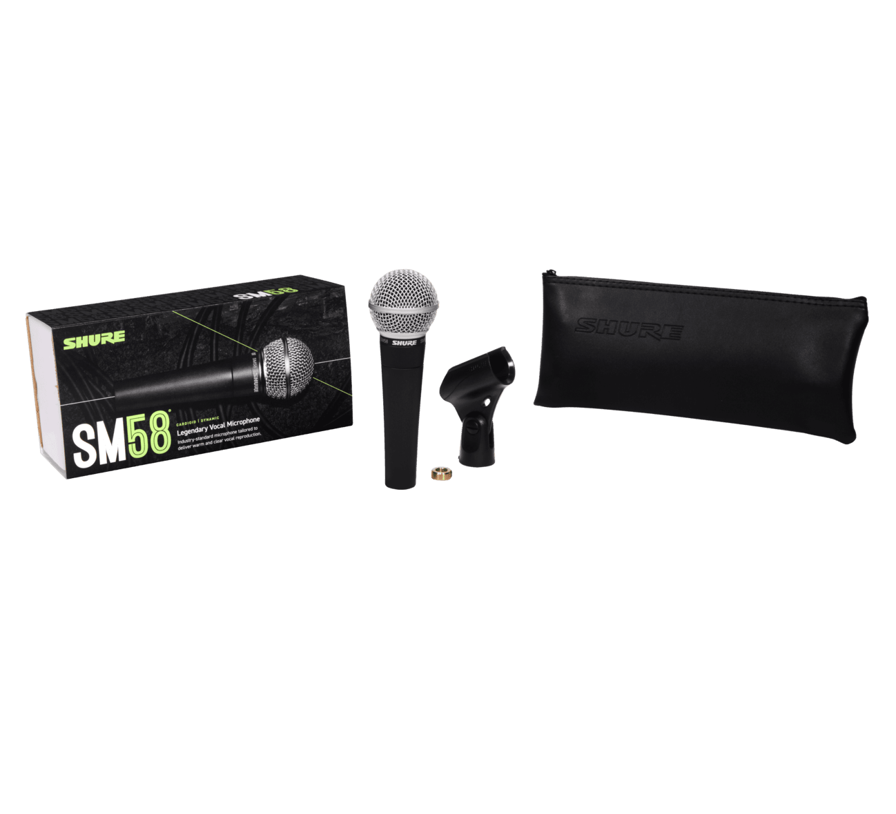 Shure SM58 - LCE Microphone Dynamic Cardioid, Vocal - DJ Hub.NO