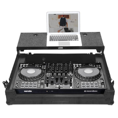 Ultimate Flight Case Pioneer DDJ - FLX10 Black Plus (L&W) - DJ Hub.NO